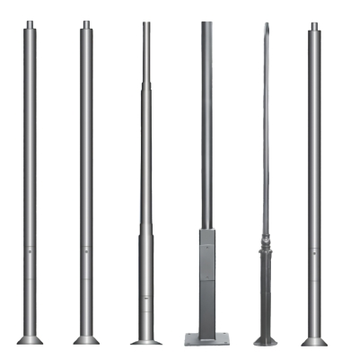 LI-8237 - LI-8242 Decorative Outdoor Pole Lights